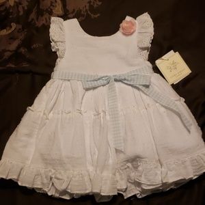 NWT Laura Ashley baby girl's dress